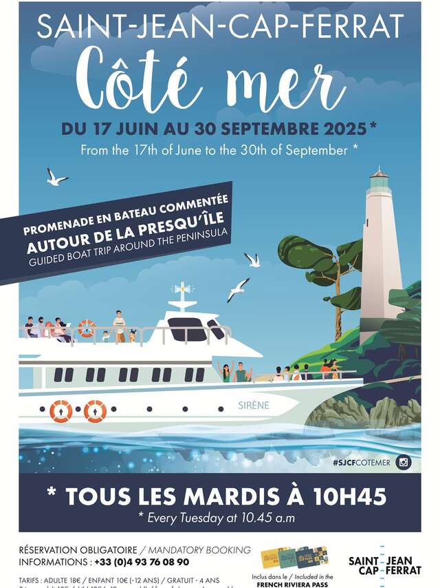 Promenade en bateau commentée