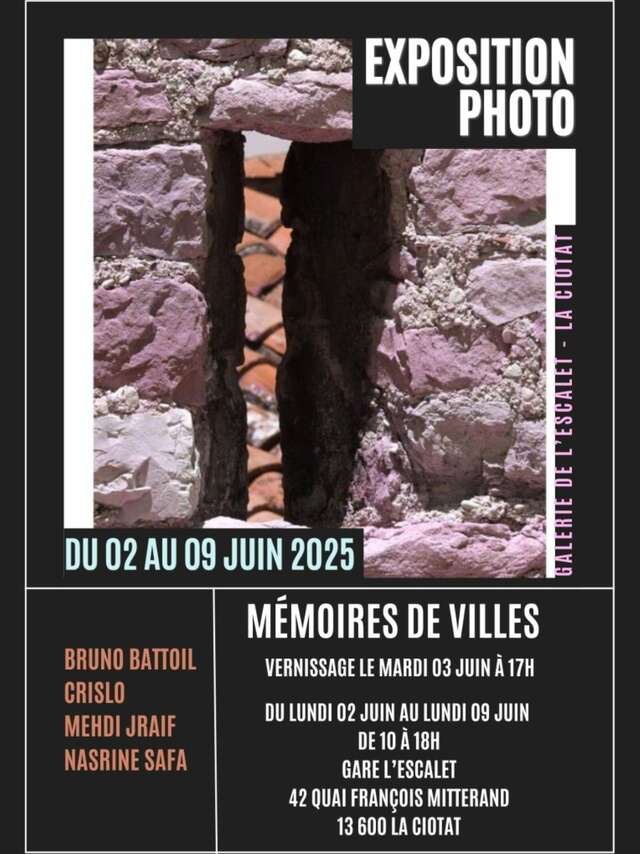 Exposition de photographies Mémoires de Villes