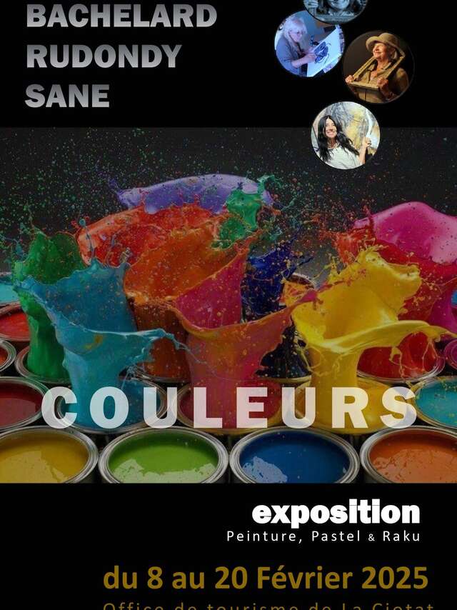 Colours’ exhibition of paintings, pastels and rakus by the Sirènes association