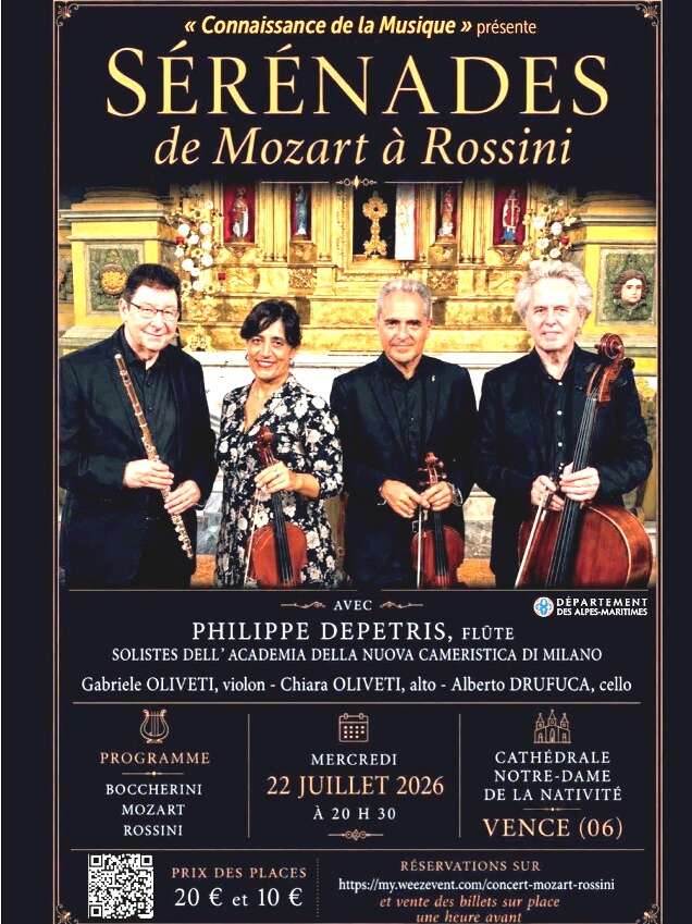 Concert : "Sérénades d'un soir d'été"