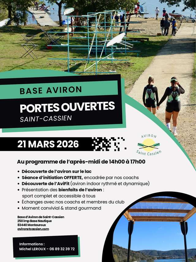 Journée Portes ouvertes - Base d'aviron