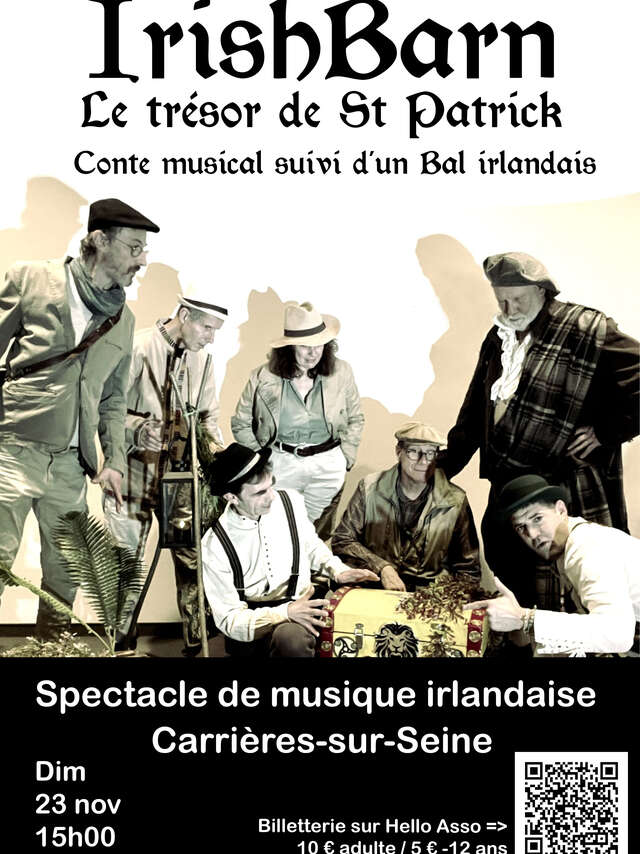 Spectacle de musique irlandaise