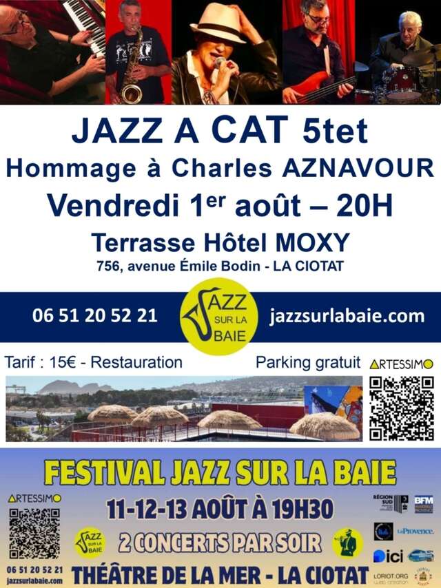 Konzert Jazz A Cat Quintet - Hommage an Charles Aznavour