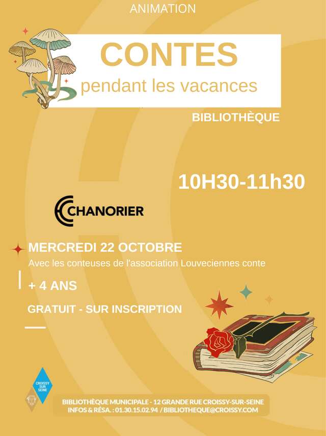 Contes pendant les vacances