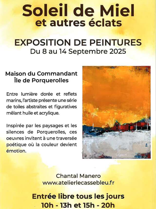 Exhibition ‘Honey Sun and Other Splinters’ by Chantal Manero
