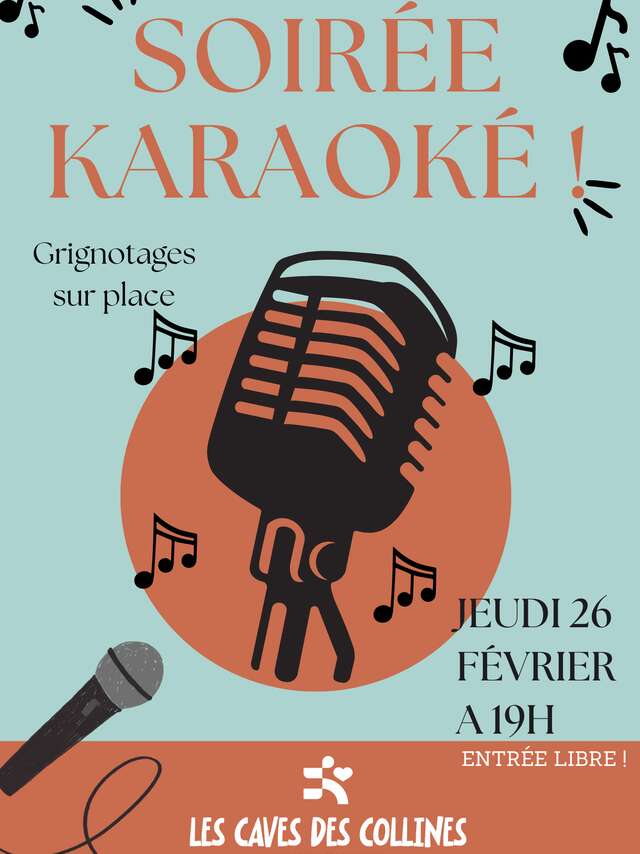 Karaoke-Abend - Caves les Collines