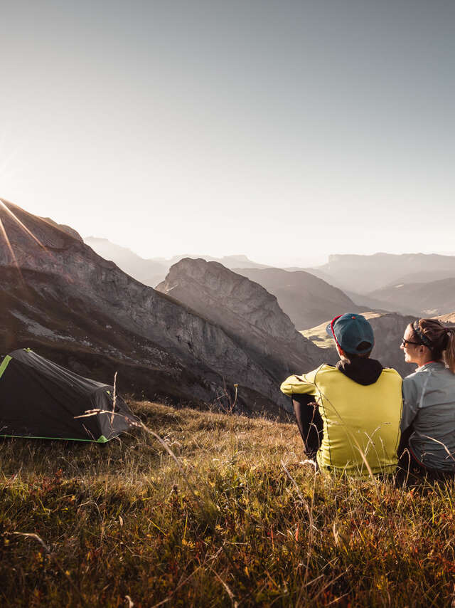 Randonnées guidées en bivouac