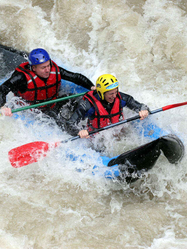 Kayak-raft sur la Dranse