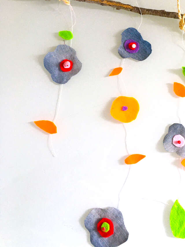 Suspension fleurs - Atelier Enfants dès 6 ans
