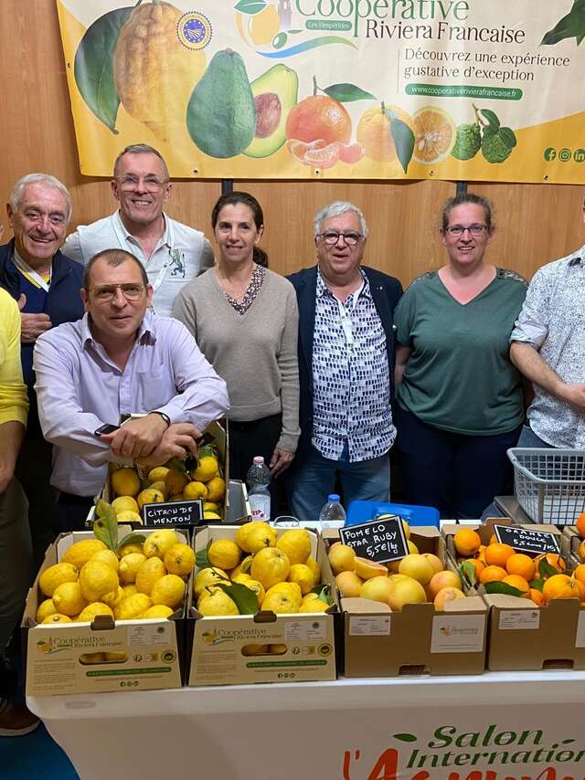 La Coopérative de la Riviera Française - Le Citron de Menton IGP à la Fête du Citron