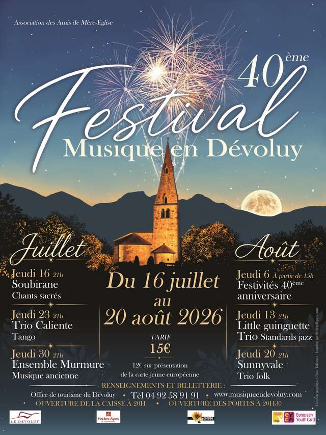 Le Festival Musique en Dévoluy fête ses 40 ans