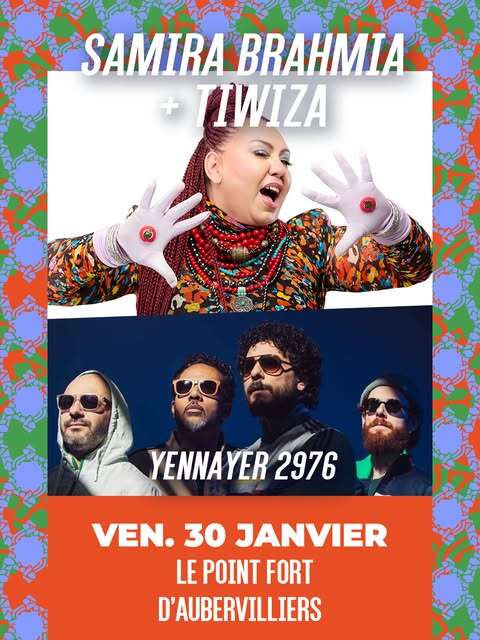 Concert - Yennayer, Samira Brahmia + Tiwiza