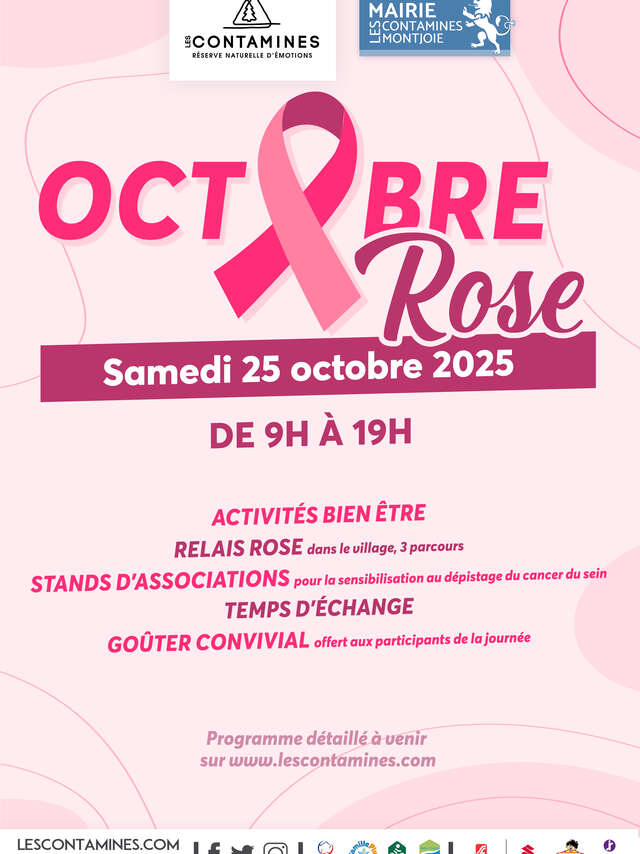 Octobre Rose aux Contamines