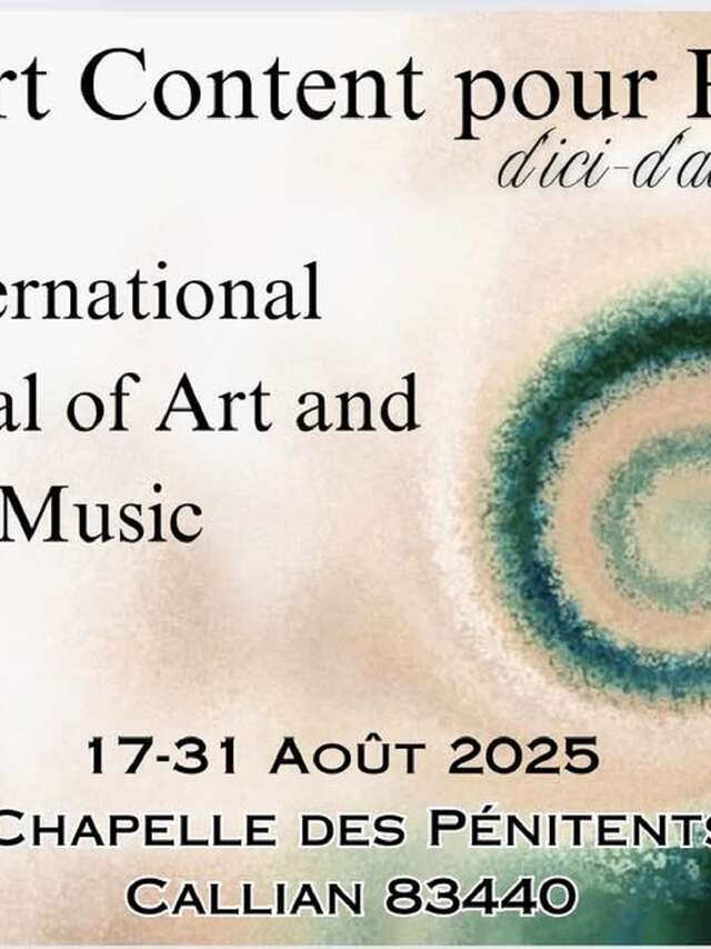 FESTIVAL l 'Art Content pour Rien - GRATUIT