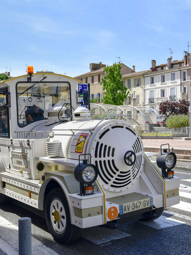 Le petit train touristique d'Aubagne