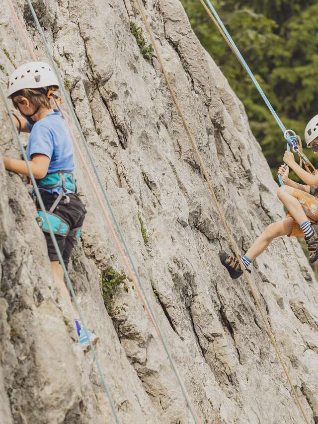 Escalade 8-12 ans : stage