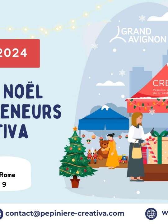 Marché de Noël des entrepreneurs de Créativa