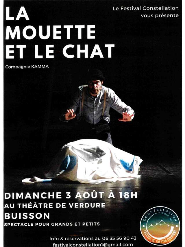 Theater show "The Seagull and the Cat" - Festival Constellation