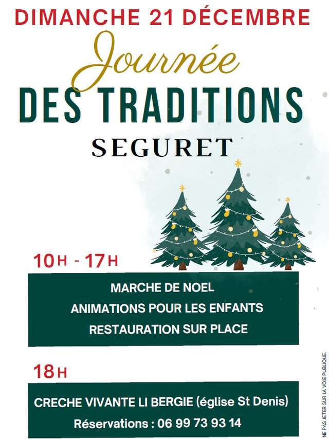 Journée des Traditions autour de Noël