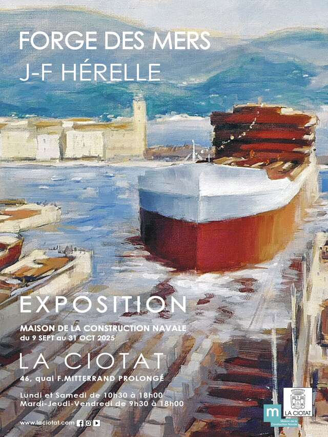 Exposición de pinturas Forge des Mers de Jean-François Hérelle