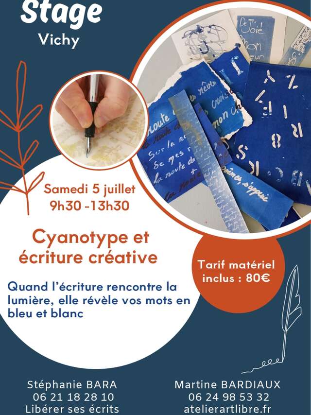 Stage Cyanotype et écriture