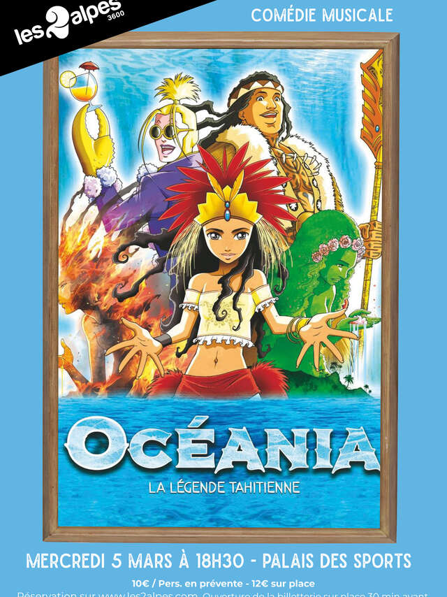 Spectacle "Océania, la légende tahitienne"