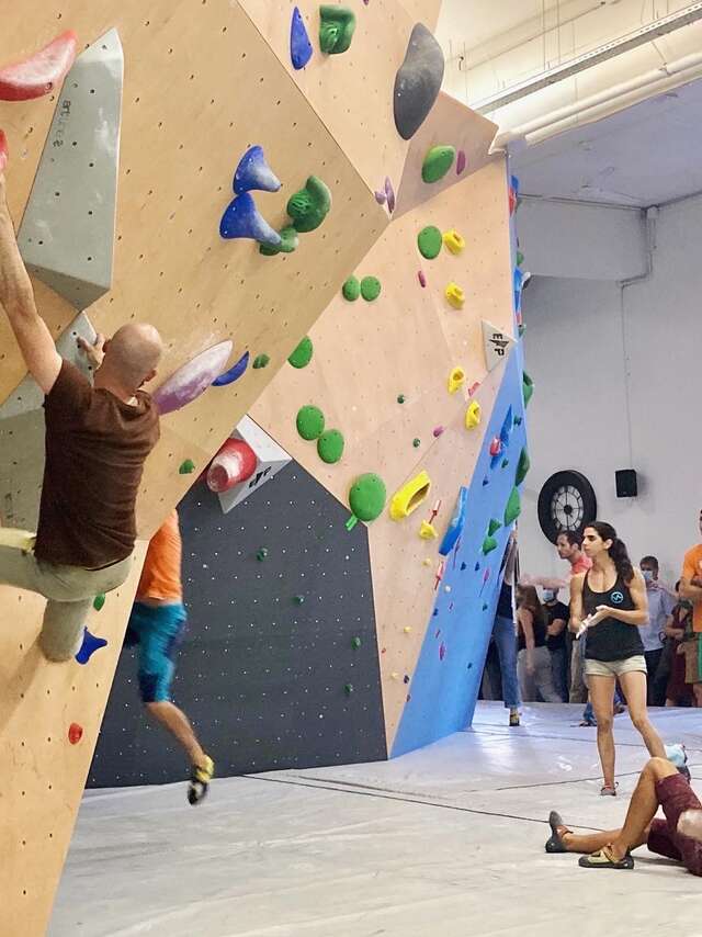 Escalade au Club Oxygène