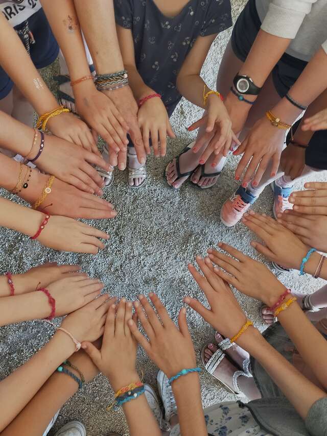 Semaine gourmande : Bracelets en macramé
