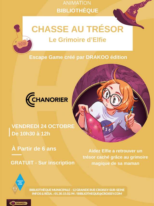 Le Grimoire d'Elfie - Chasse au Trésor