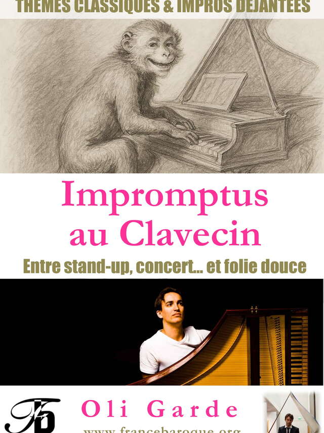 Musikalische Aufführung "Impromptus au clavecin" - Théâtre des 2 mondes
