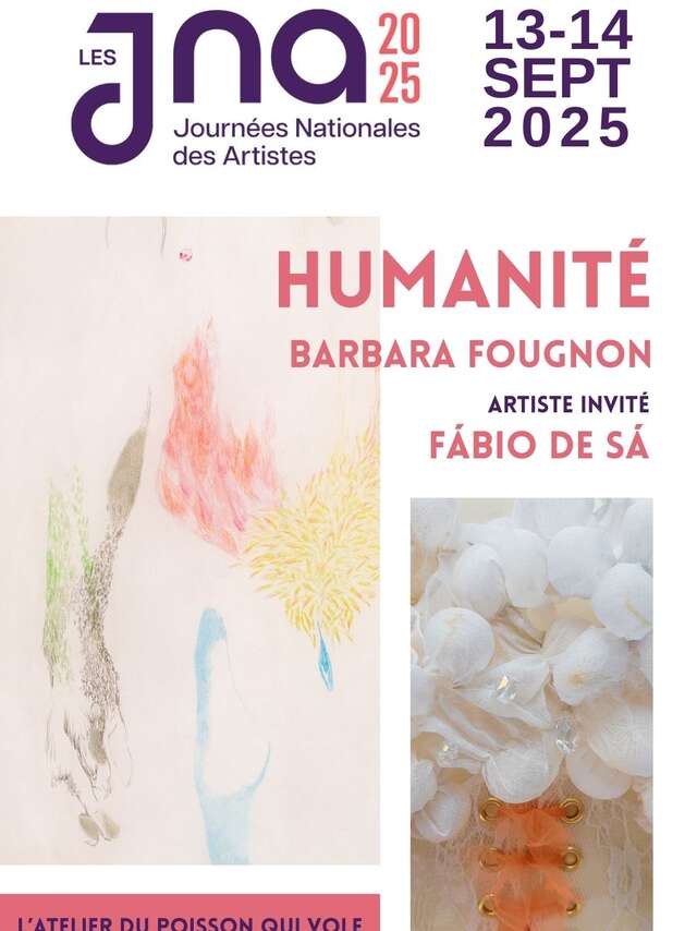 Expo Journées Nationales des Artistes à l'Atelier du Poisson qui vole