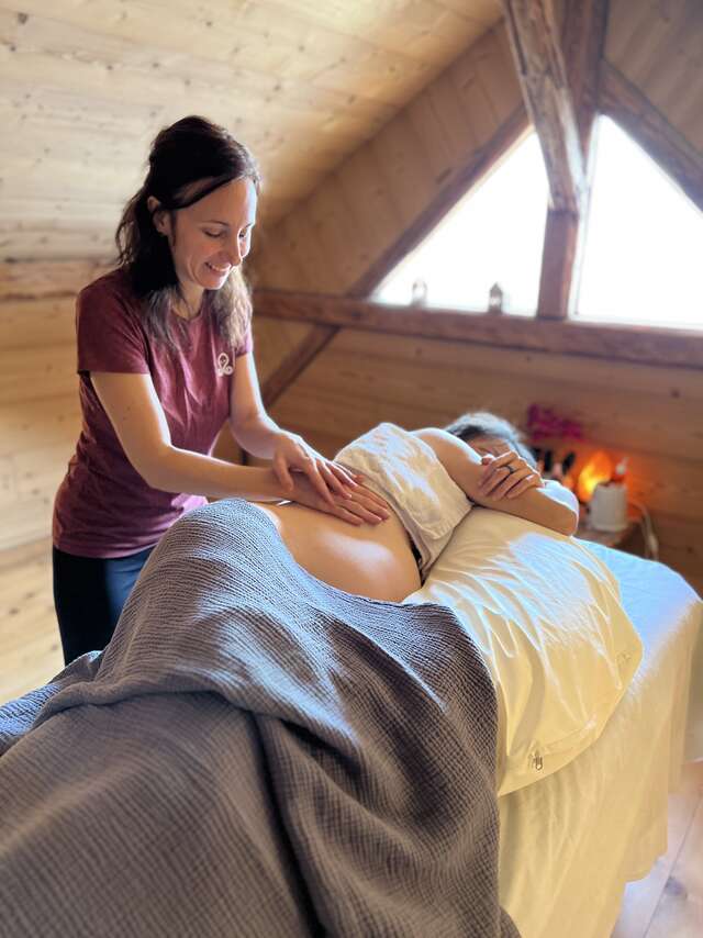 Massage de la femme enceinte