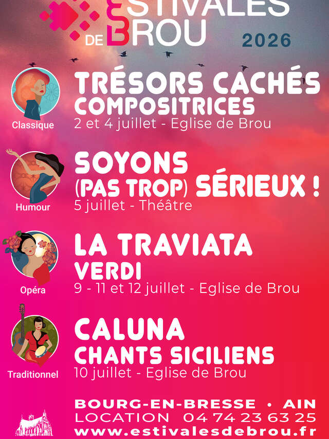 Estivales de Brou 2026
