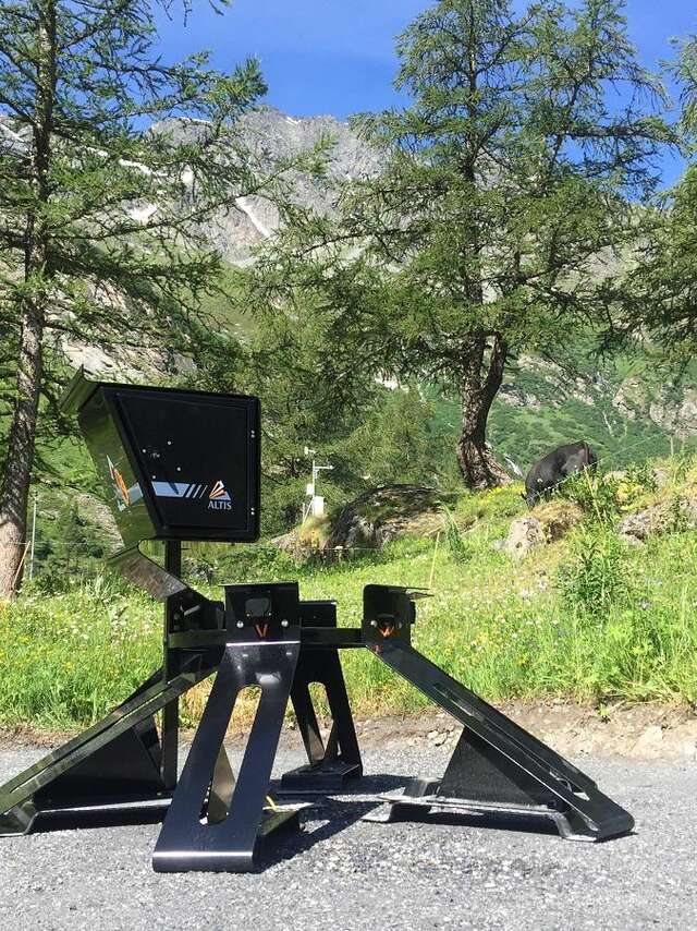 Charging station of Mauvoisin