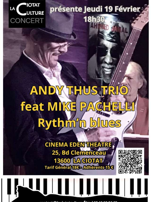 Konzert Andy Thus Trio Feat. Mike Pachelli