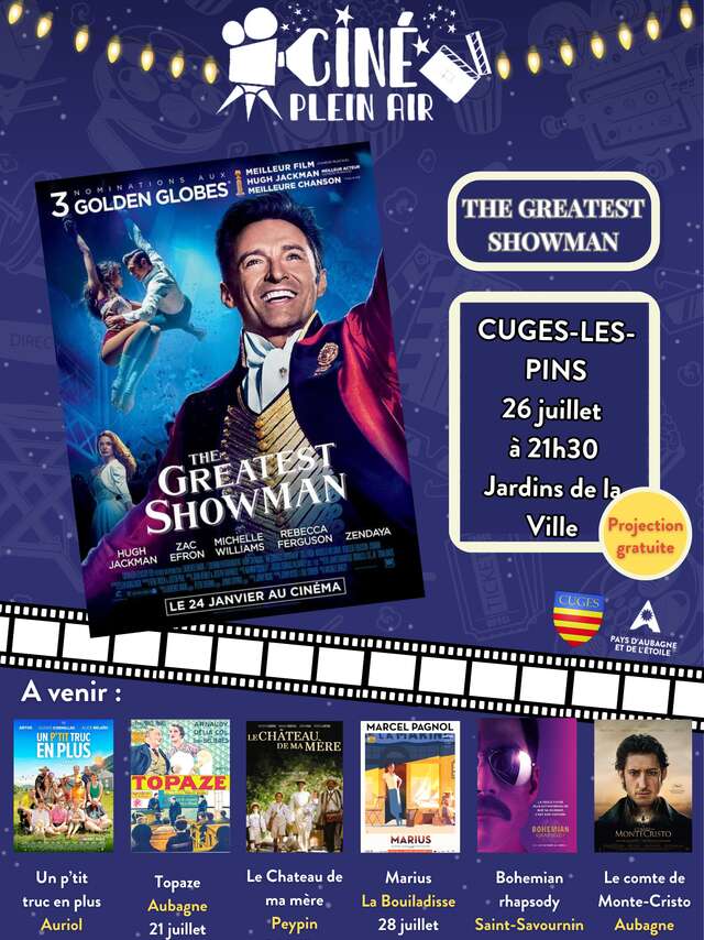 Ciné plein air - The Greatest Showman