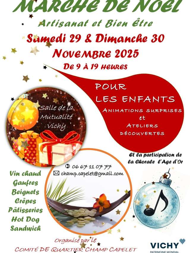 Marché de Noël - Artisanat et bien-être