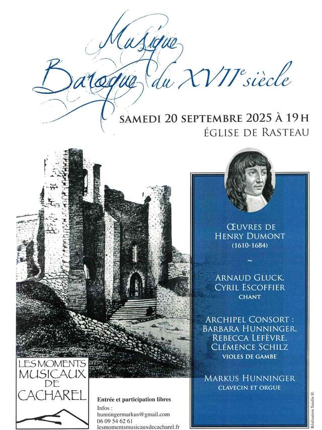 Concert 'Œuvres de Henry Dumont' - Les Moments Musicaux de Cacharel
