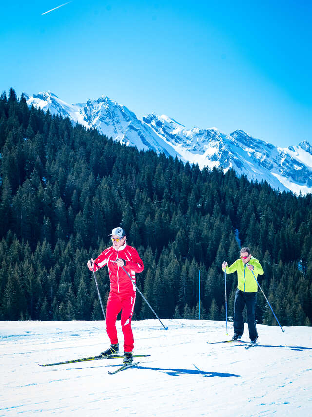 Ski de fond : cours privés