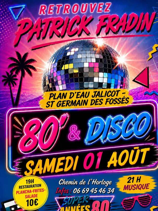 Soirée avec animation musicale Patrick Fradin