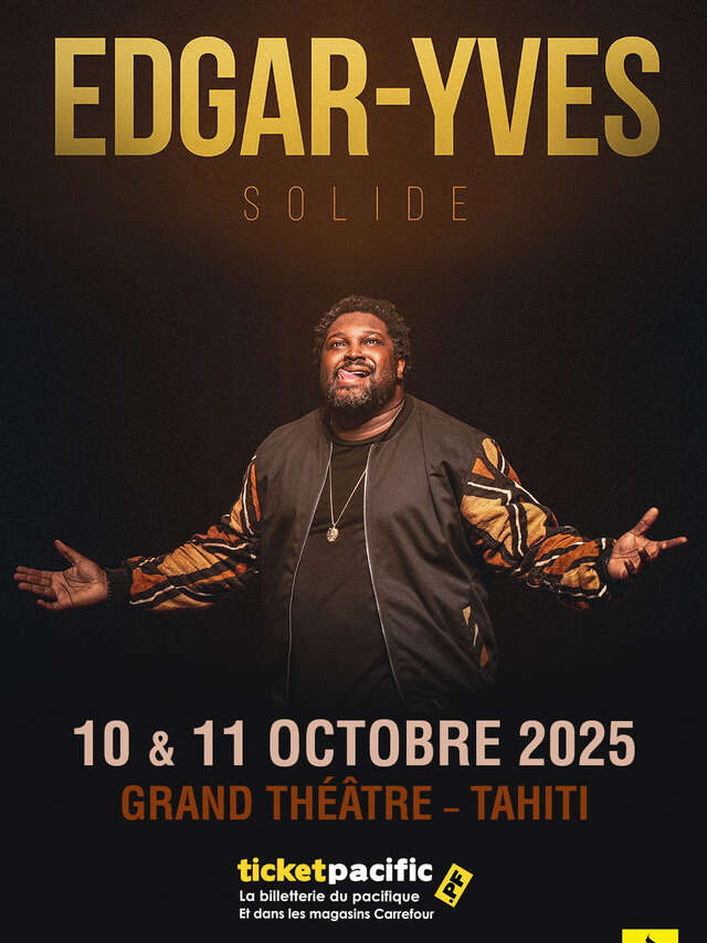 Spectacle Edgard YVES - SOLID - Reporté à une date ultérieure en 2026