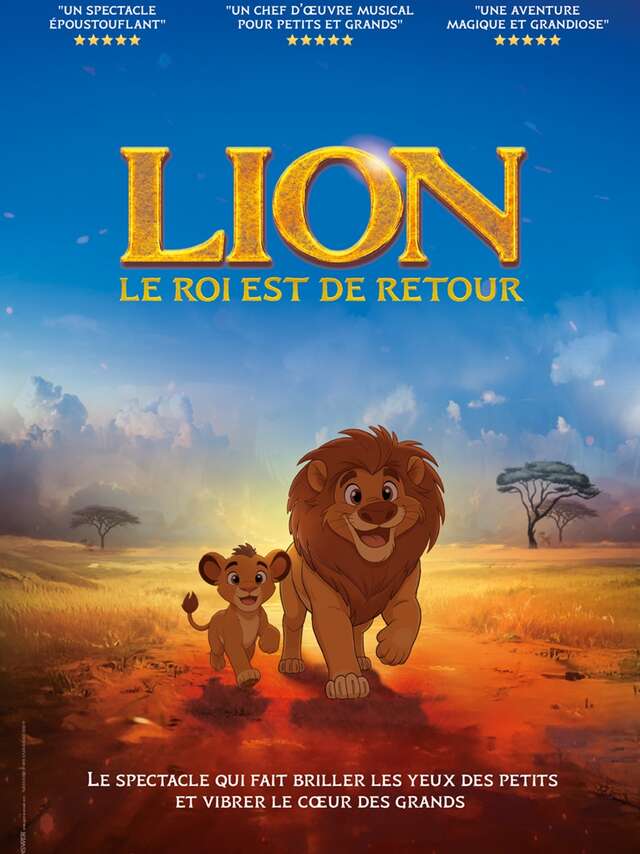 Lion le roi est de retour