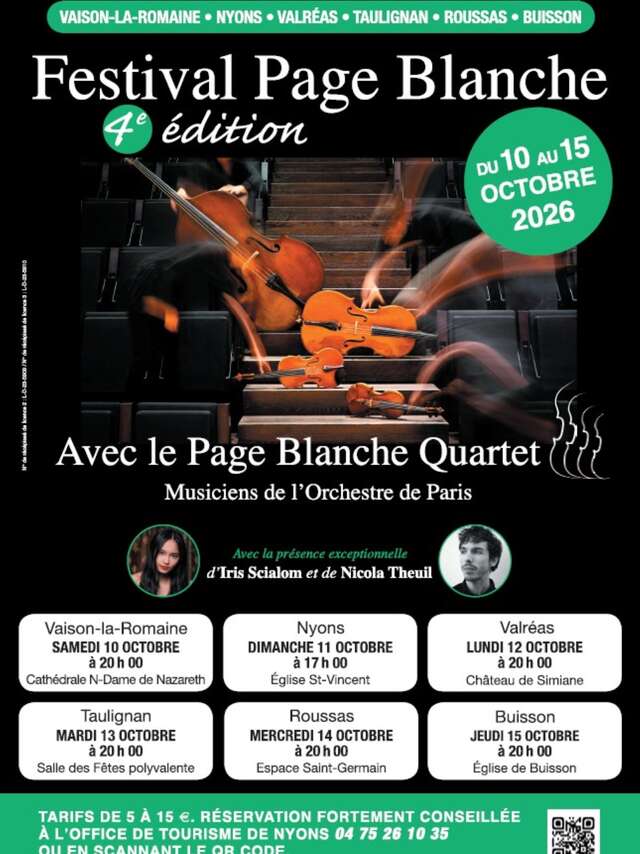 Festival Page Blanche : Entrez dans la danse !