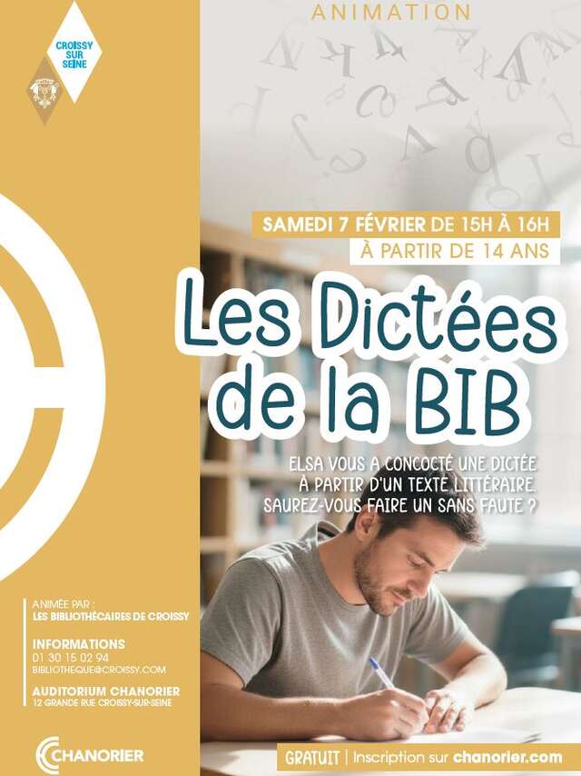 Les dictées de la Bib