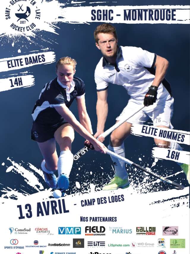 Championnat de France de hockey sur gazon Elite Dames et Hommes - SGHC - CA Montrouge