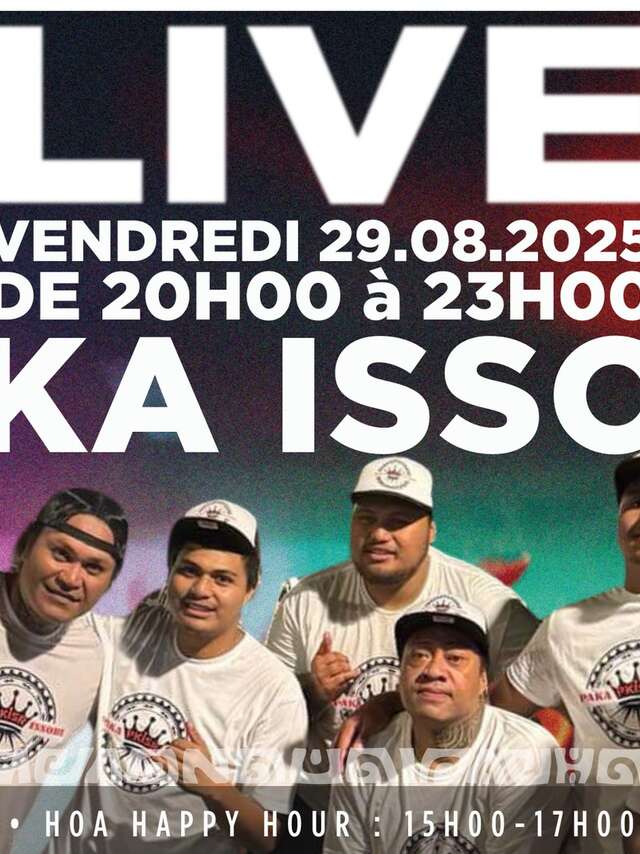 Paka Issoré in concert - Brasserie Hoa