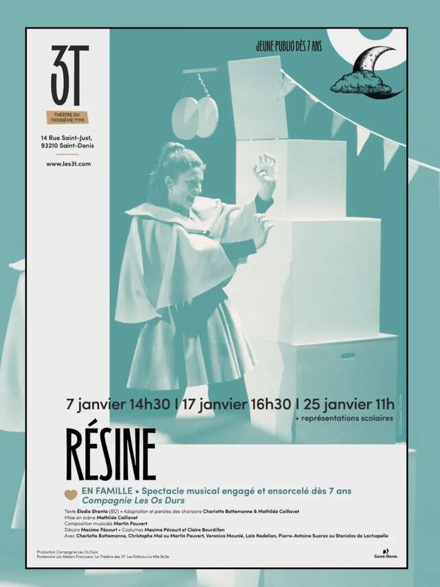 Young public musical spectacle - Résine