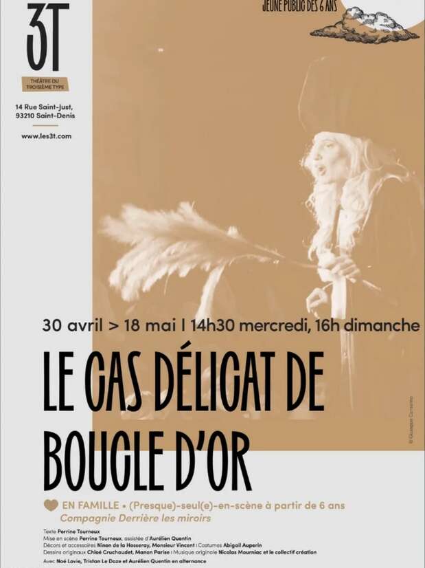 Spectacle jeune public - Le Cas délicat de Boucle d'Or