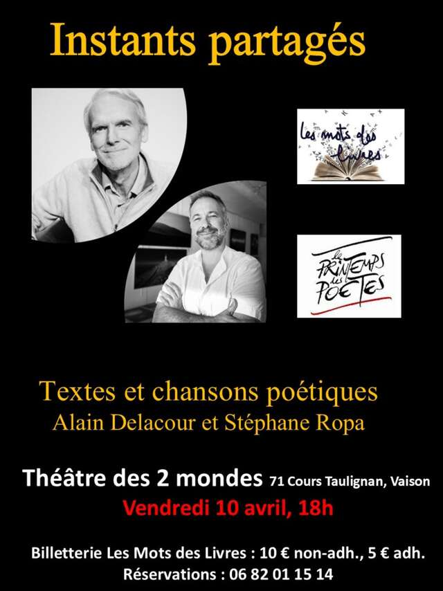 "Instants Partagés" - Der Frühling der Dichter