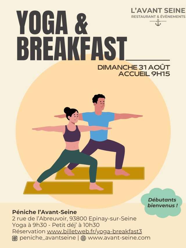 Entretenimiento - Yoga y desayuno